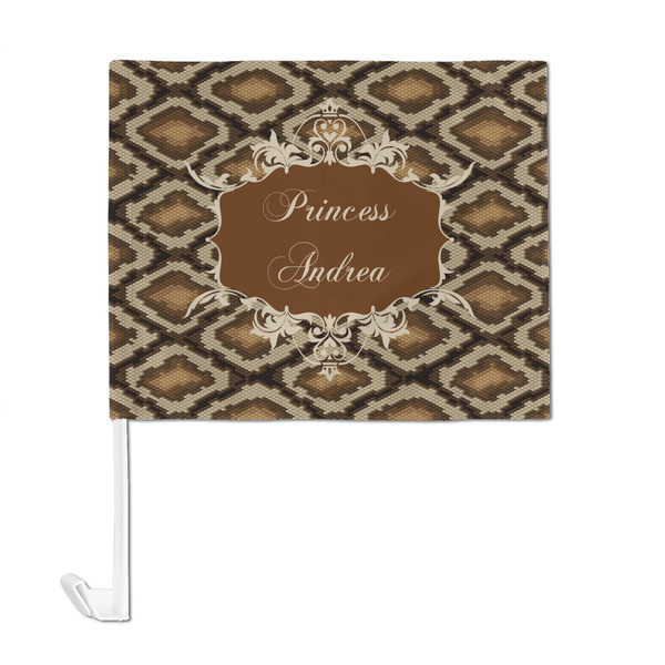 Snake Skin Car Flag - Large - FRONT