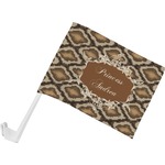 Snake Skin Car Flag - Small w/ Name or Text
