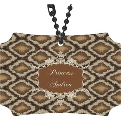 Snake Skin Rear View Mirror Ornament (Personalized)