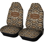 Snake Skin Car Seat Covers (Set of Two) (Personalized)