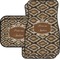 Snake Skin Car Floor Mats Set - 2 Front & 2 Back (Personalized)