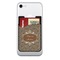 Snake Skin Cell Phone Credit Card Holder w/ Phone