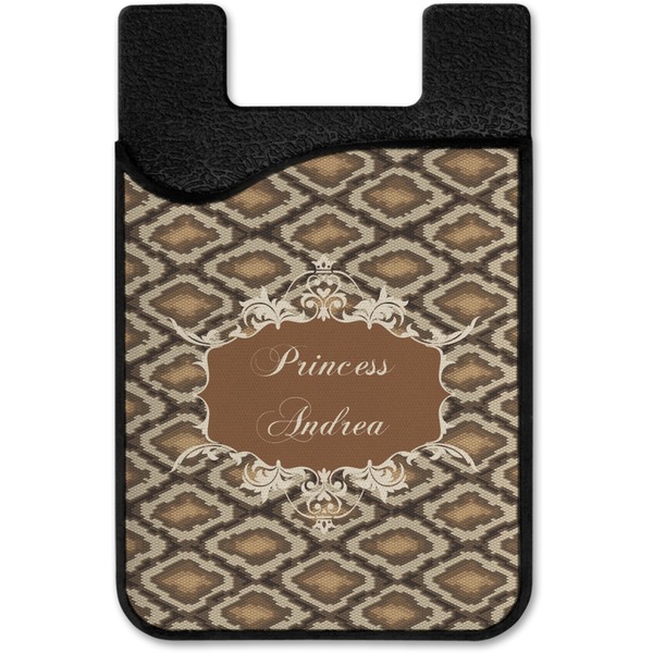 Snake Skin Cell Phone Credit Card Holder
