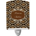 Snake Skin Ceramic Night Light (Personalized)