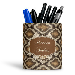 Snake Skin Ceramic Pen Holder