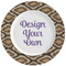 Snake Skin Ceramic Dinner Plates (Set of 4) (Personalized)