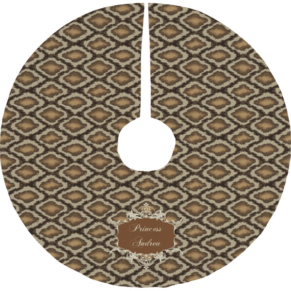 Custom Snake Skin Tree Skirt (Personalized)