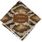 Snake Skin Cloth Napkins - Personalized Lunch (Folded Four Corners)