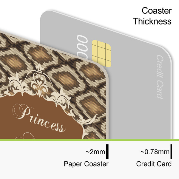 Snake Skin Coaster Thickness