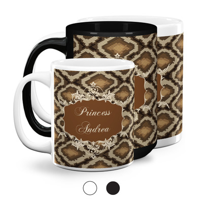 Snake Skin Coffee Mug (Personalized)