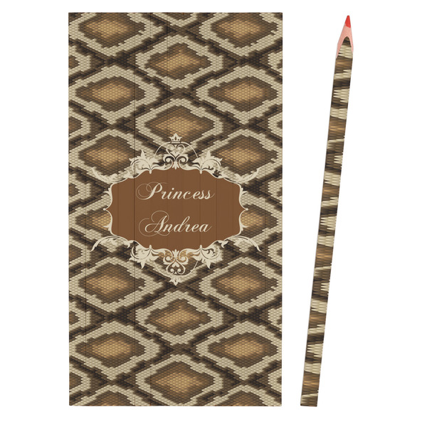 Snake Skin Colored Pencils - Front View