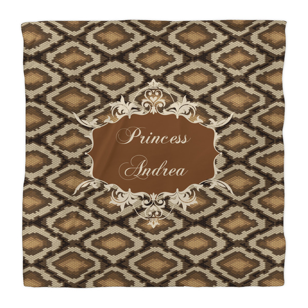 Snake Skin Comforter - Queen - Front