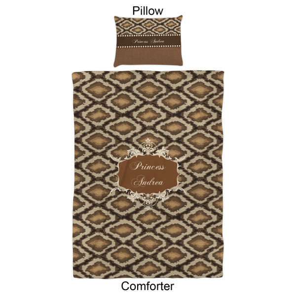 Snake Skin Comforter Set - Twin XL - Approval