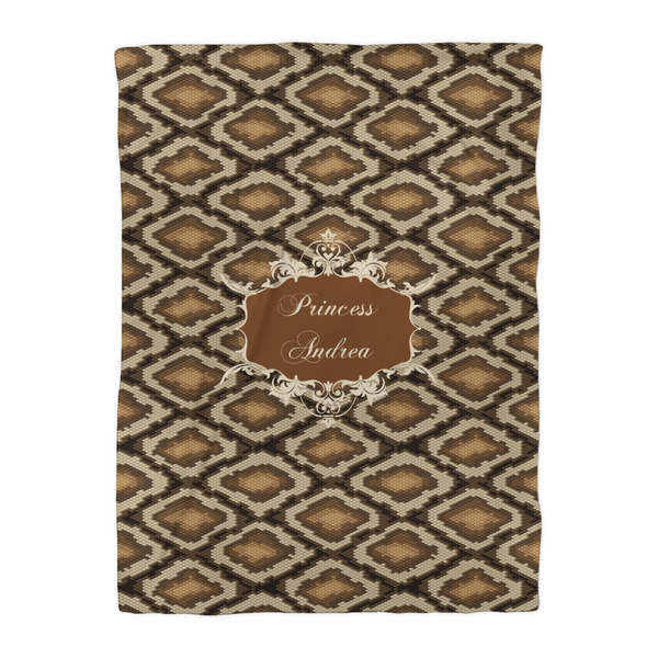 Snake Skin Comforter - Twin XL - Front