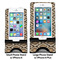 Snake Skin Compare Phone Stand Sizes - with iPhones