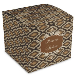 Snake Skin Cube Favor Gift Boxes (Personalized)