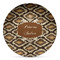 Snake Skin DecoPlate Oven and Microwave Safe Plate - Main