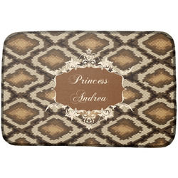 Snake Skin Dish Drying Mat w/ Name or Text
