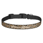 Snake Skin Dog Collar (Personalized)
