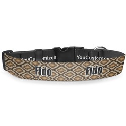 Snake Skin Deluxe Dog Collar (Personalized)