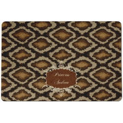Snake Skin Dog Food Mat w/ Name or Text