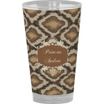 Snake Skin Pint Glass - Full Color (Personalized)