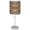Snake Skin Lamp with Drum Shade (Personalized)