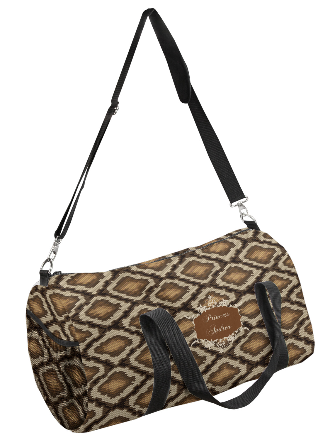 Snake Skin Duffel Bag - Small (Personalized) - YouCustomizeIt