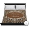 Snake Skin Duvet Cover - King (Personalized)