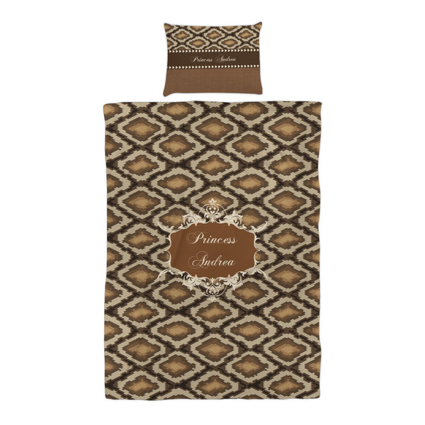 Snake Skin Duvet Cover Set - Twin XL - Alt Approval