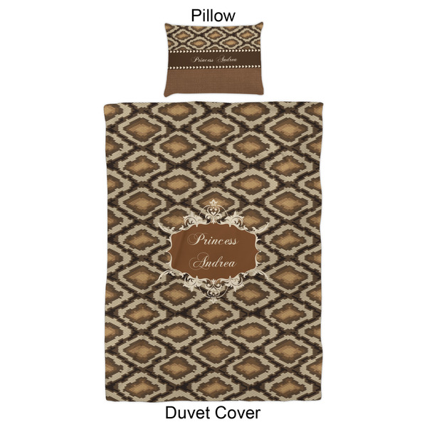 Snake Skin Duvet Cover Set - Twin XL - Approval
