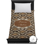 Snake Skin Duvet Cover - Twin XL (Personalized)