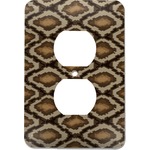 Snake Skin Electric Outlet Plate