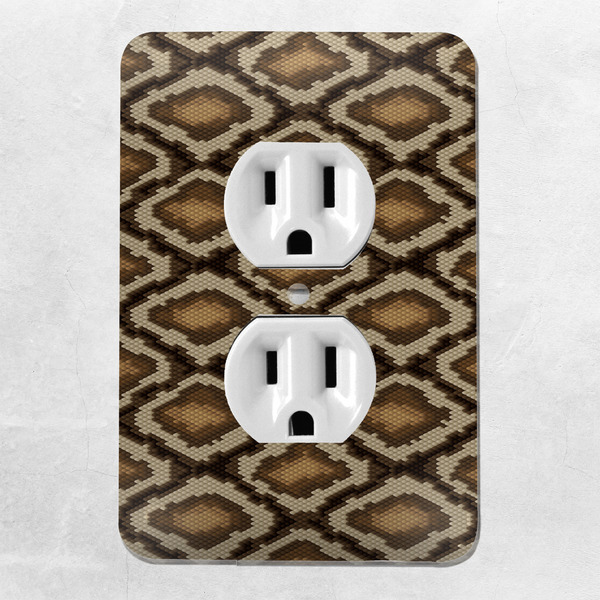 Snake Skin Electric Outlet Plate - LIFESTYLE