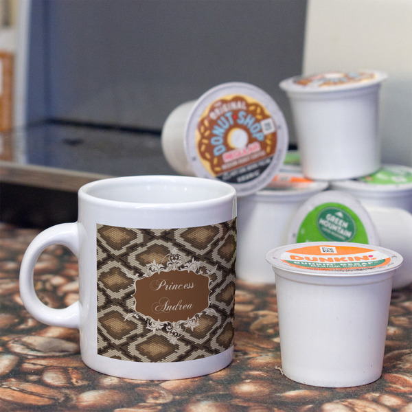 Snake Skin Espresso Cup - Single Lifestyle