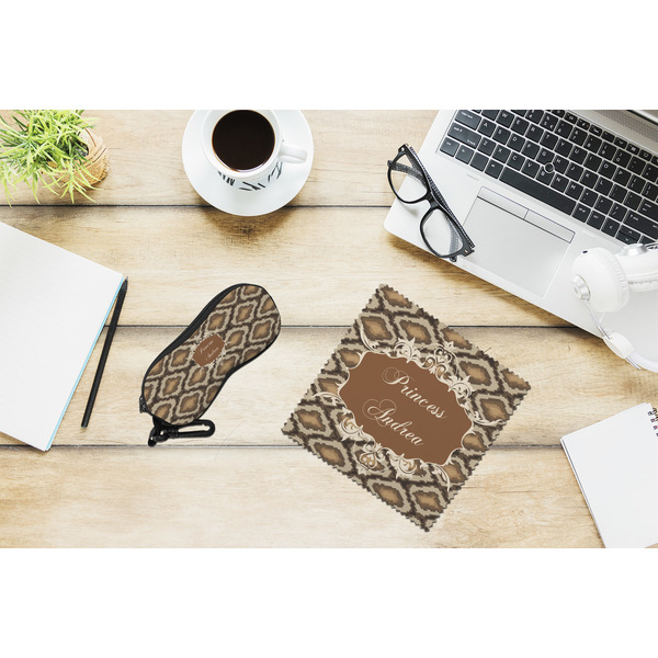 Snake Skin Eyeglass Case and Cloth Set - LIFESTYLE