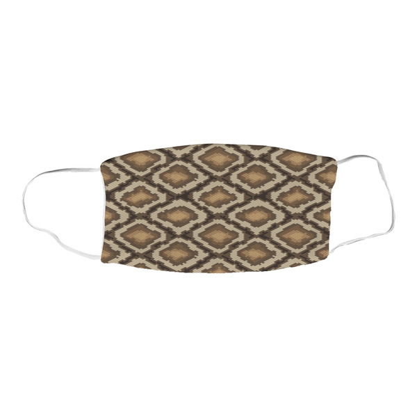 Snake Skin Fabric Face Mask