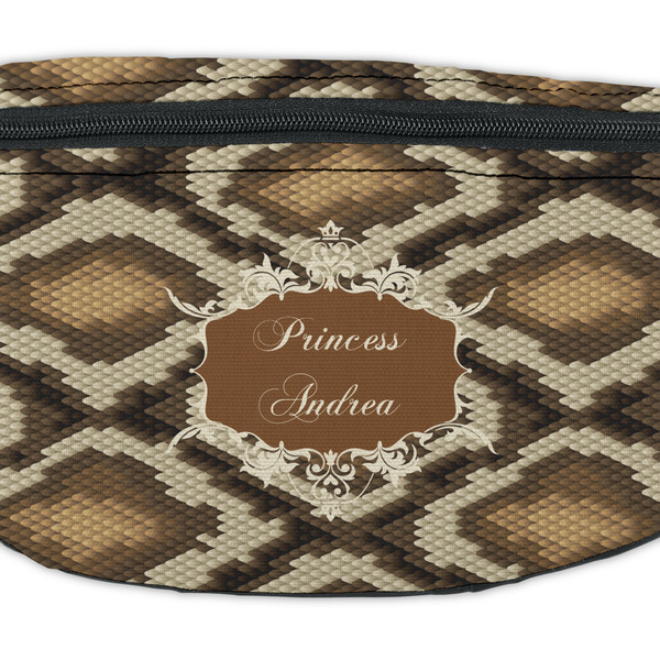 Snake Skin Fanny Pack - Closeup