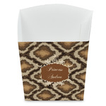 Snake Skin French Fry Favor Boxes (Personalized)