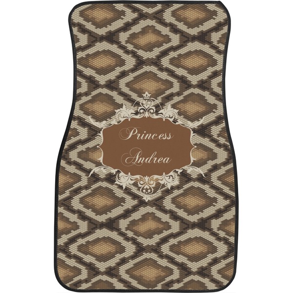 Snake Skin Front Seat Car Mat