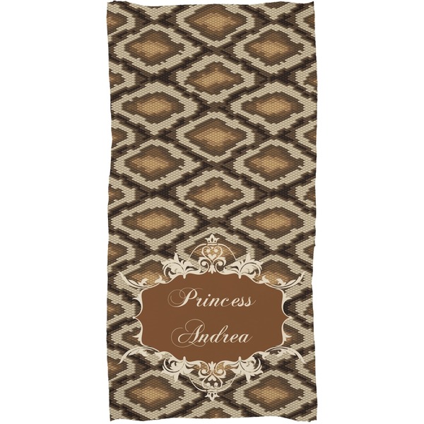 Snake Skin Full Sized Bath Towel - Apvl