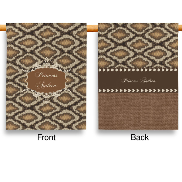 Snake Skin Garden Flags - Large - Double Sided - APPROVAL