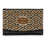 Snake Skin Genuine Leather Women's Wallet - Small (Personalized)