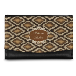 Snake Skin Genuine Leather Women's Wallet - Small (Personalized)