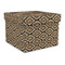 Snake Skin Gift Box with Lid - Canvas Wrapped - Large (Personalized)