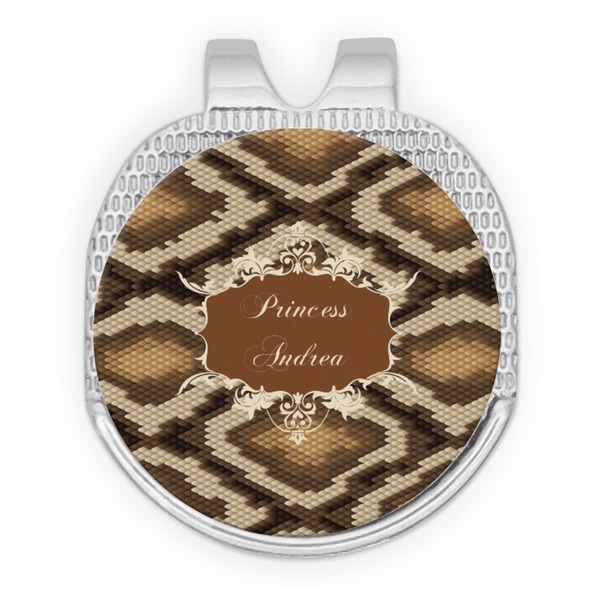 Snake Skin Golf Ball Hat Marker Hat Clip