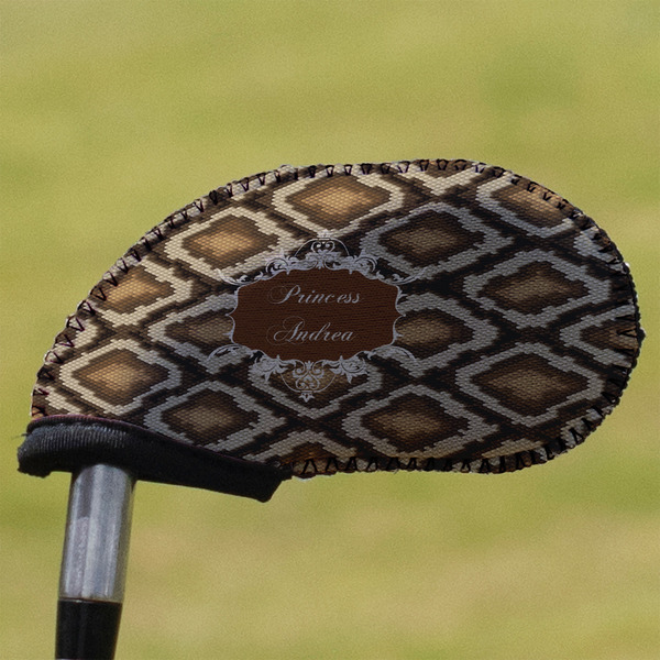 Custom Snake Skin Golf Club Iron Cover (Personalized)