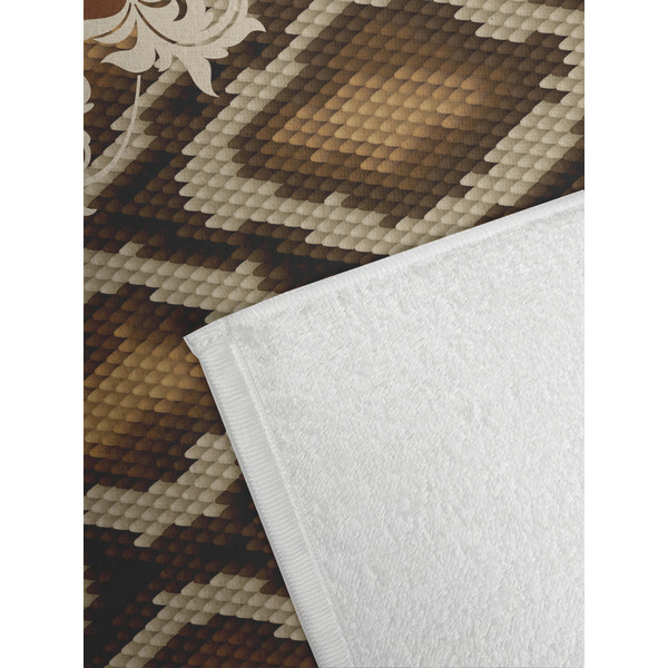 Snake Skin Golf Towel - Detail