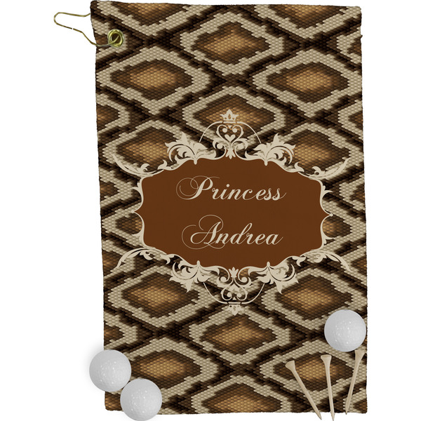Snake Skin Golf Towel (Personalized)