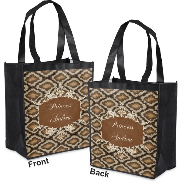 Snake Skin Grocery Bag - Apvl